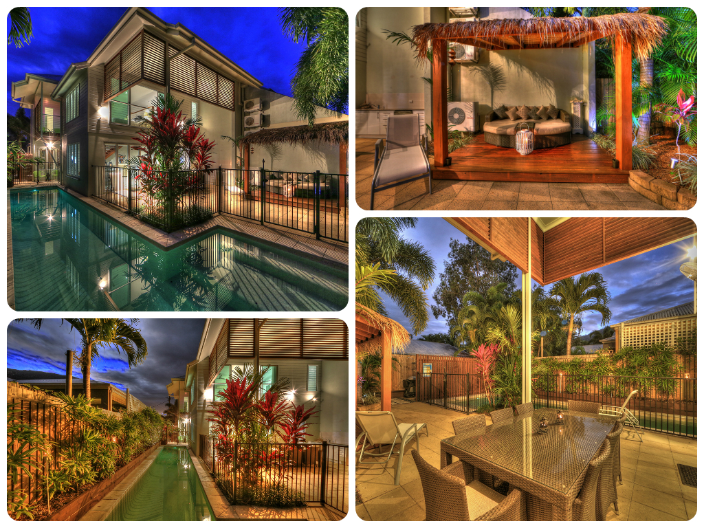 Palm Cove Beach House, Entertaining - Heated Lap Pool